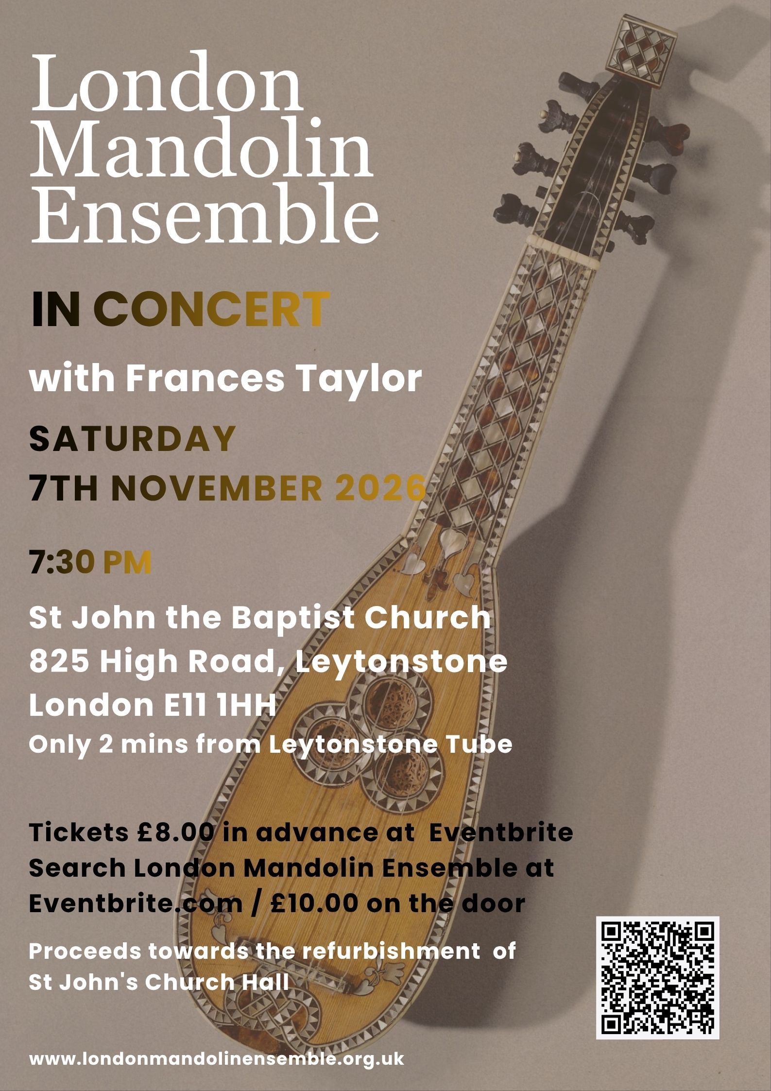 LME Nov 26 Concert flyer